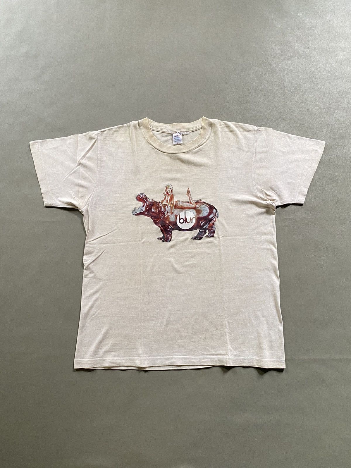 Band Tees RARE Vintage Blur Singles Night Tour UK Tshirt Size US L / EU 52-54 / 3 - 1 Thumbnail