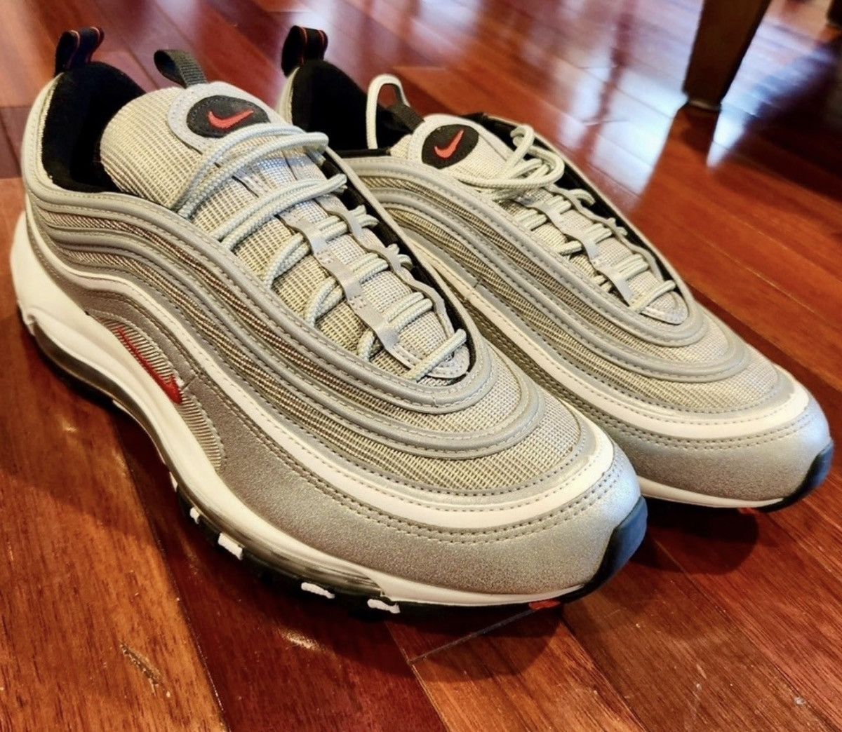 Nike Nike air max 97 silver bullet Size US 5 / EU 37 - 1 Thumbnail