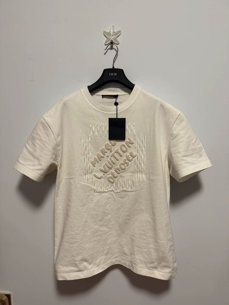Louis Vuitton Louis VuittonBeaded short sleeves 2502-Nextarrow Size US XXL / EU 58 / 5 - 1 Thumbnail