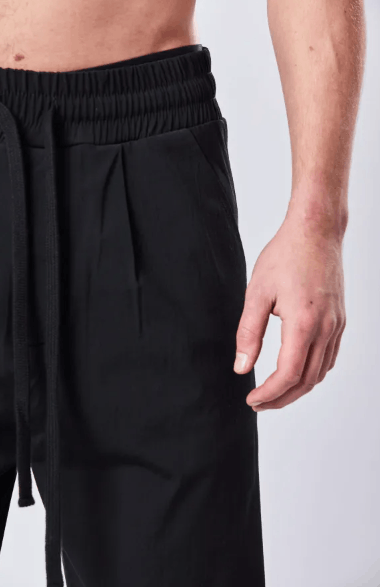 Thom Krom Thom Krom Rayon Drop Crotch Trousers Black M Size US 32 / EU 48 - 6 Thumbnail