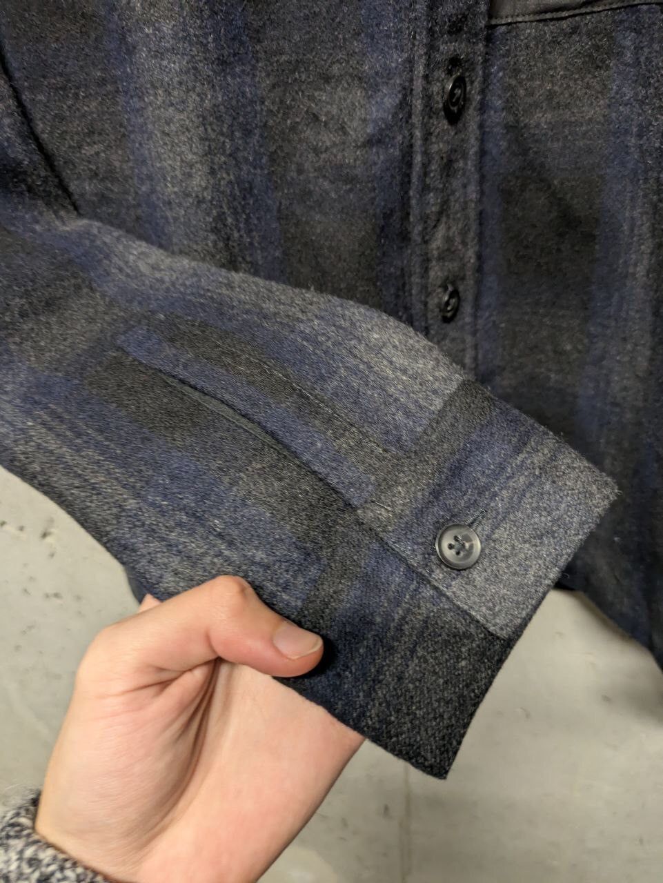 Allsaints Allsaints wool blend flannel shirt Size US M / EU 48-50 / 2 - 5 Thumbnail