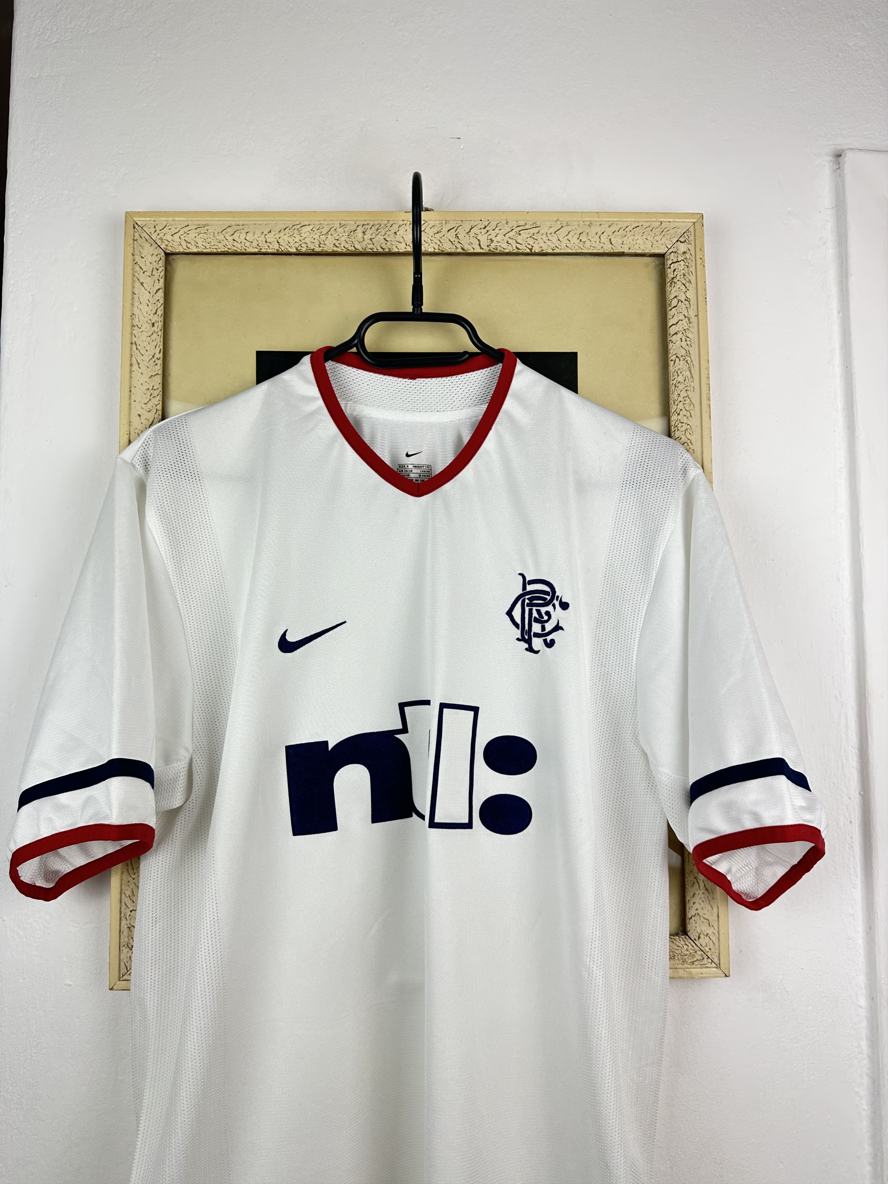 Nike × Vintage Rangers Away football shirt 2001 Soccer Nike Jersey Rare Size US S / EU 44-46 / 1 - 2 Thumbnail