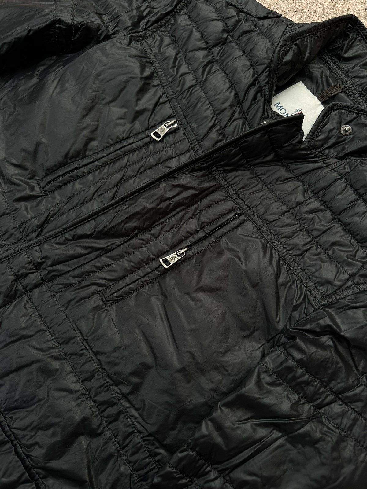 Moncler Moncler Black Nylon Jacket 1 size Size US S / EU 44-46 / 1 - 3 Thumbnail