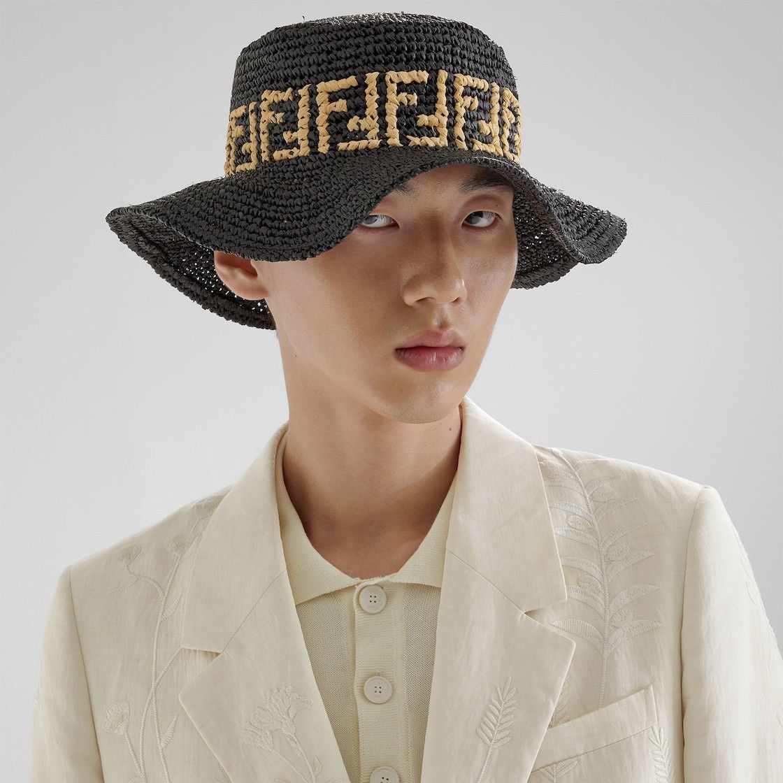 Fendi o1s1wg110425 Hats in Black Size ONE SIZE - 3 Thumbnail