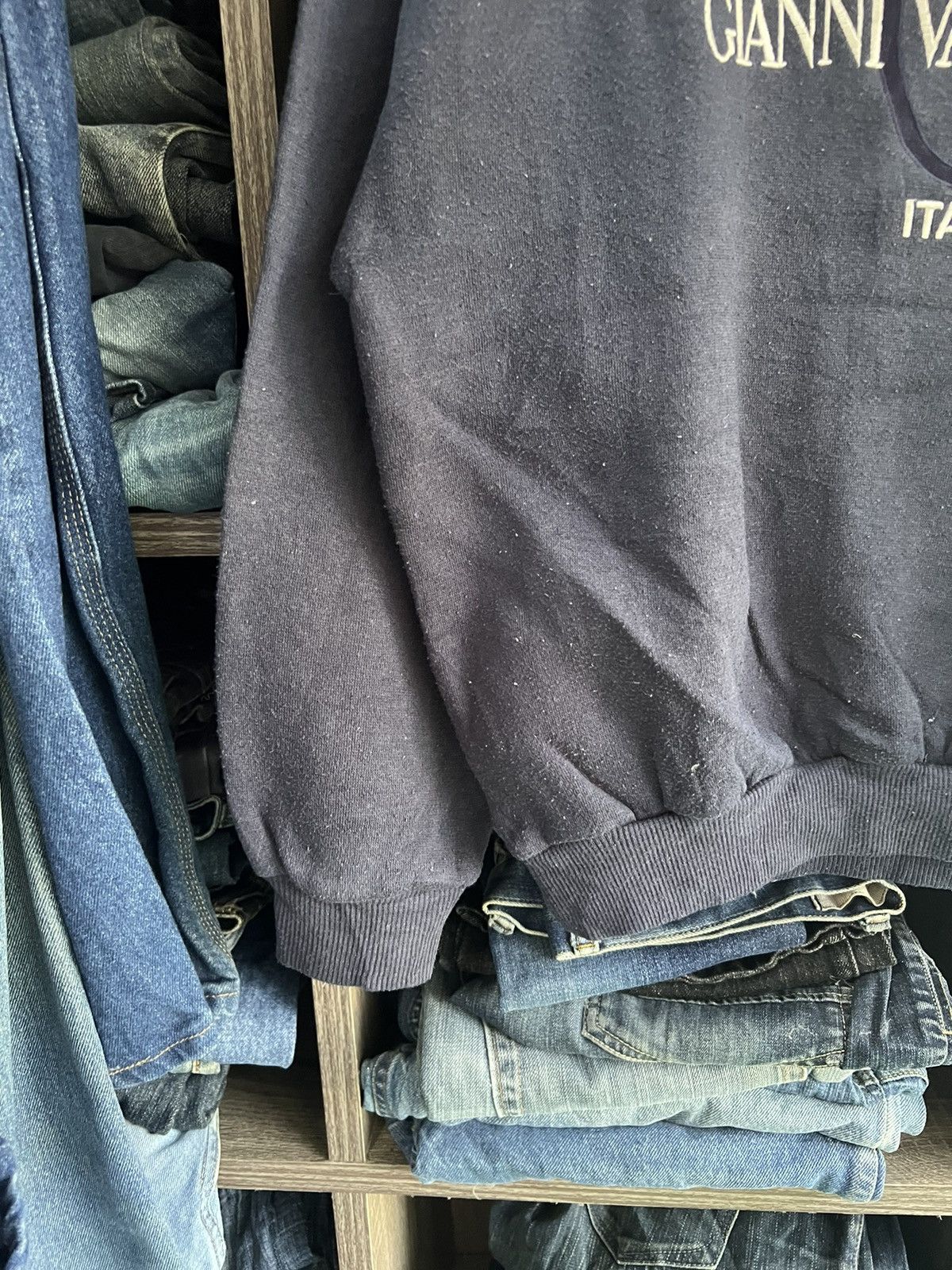 Gianni Valentino 🔥Vintage Gianni Valentino Italy Crewneck Sweatshirt Size US M / EU 48-50 / 2 - 8 Thumbnail