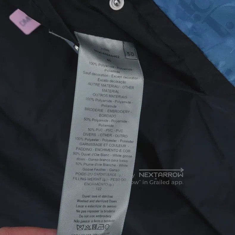 Dior Dior Old-fashioned full-print down jacket Size US M / EU 48-50 / 2 - 5 Thumbnail