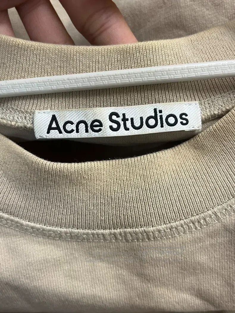 Acne Studios Acne Studios Solid Color Letter Printed Round Neck Short-s Size US S / EU 44-46 / 1 - 3 Thumbnail