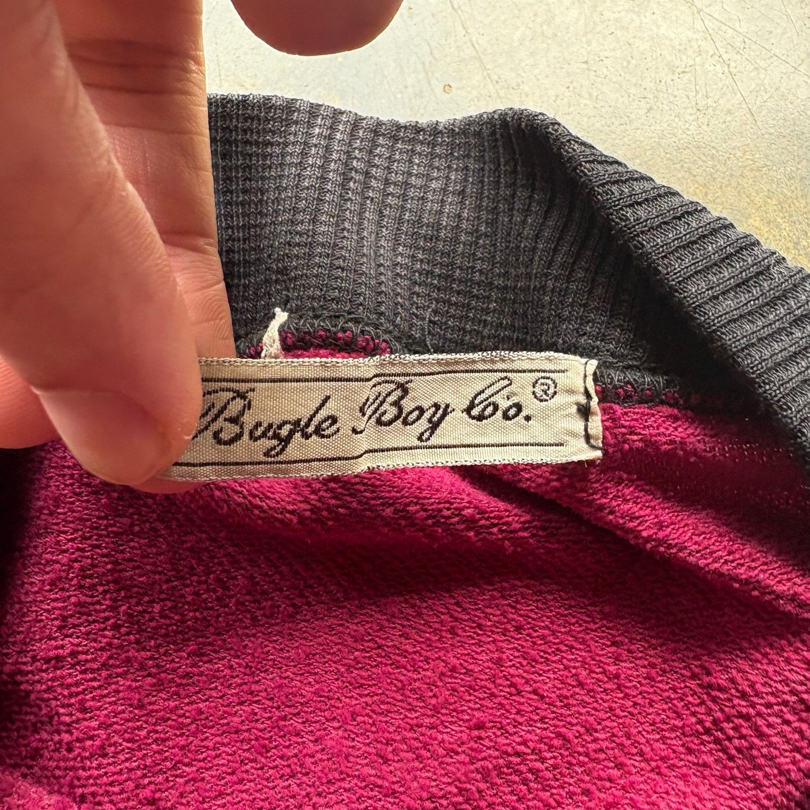 Bugle Boy Unique 90s Color block Bugle Boy Sweatshirt Size US XL / EU 56 / 4 - 4 Thumbnail