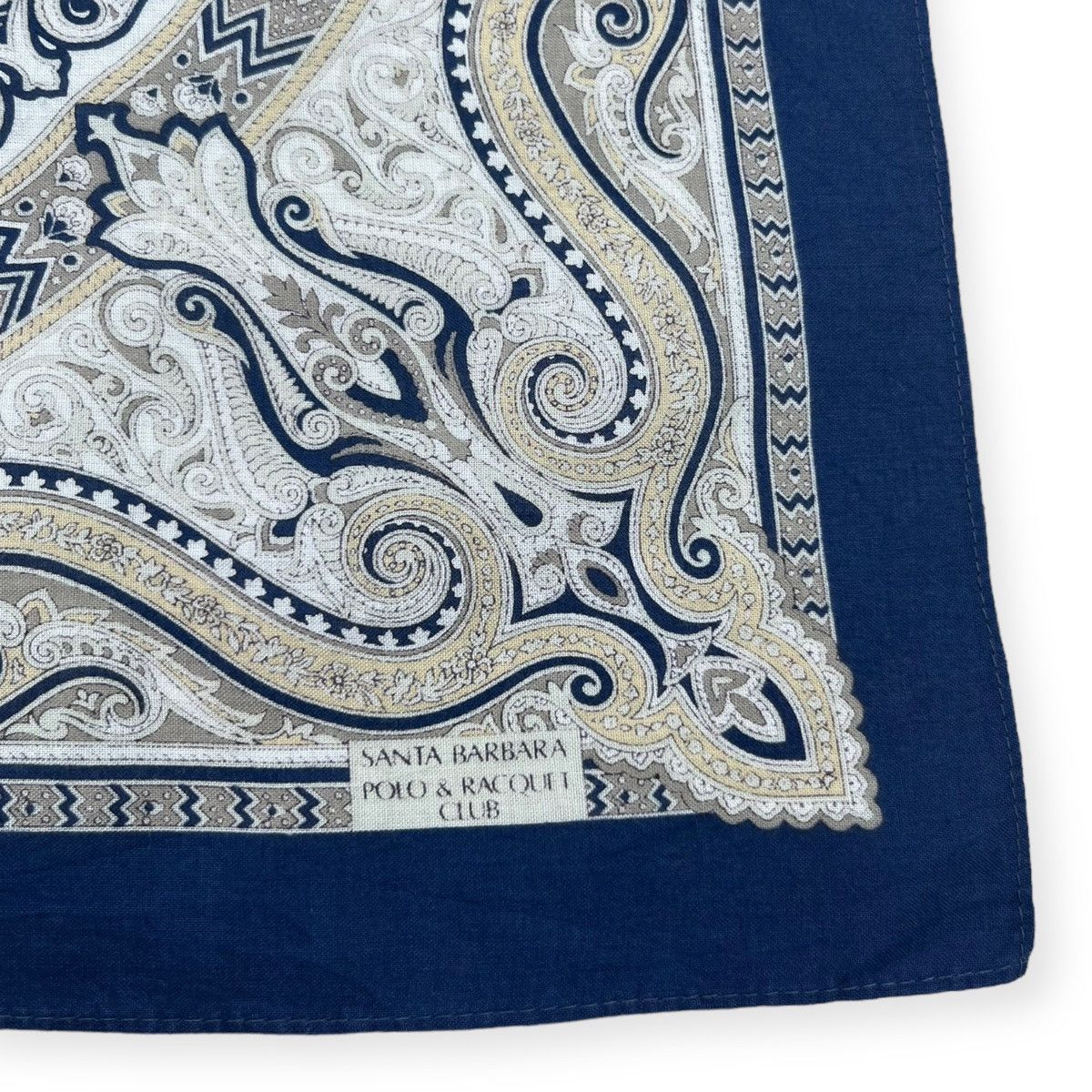 Beverly Hills Polo Club Santa Barbara Handkerchief Neckerchief Bandana Pocketsquare Size ONE SIZE - 2 Thumbnail