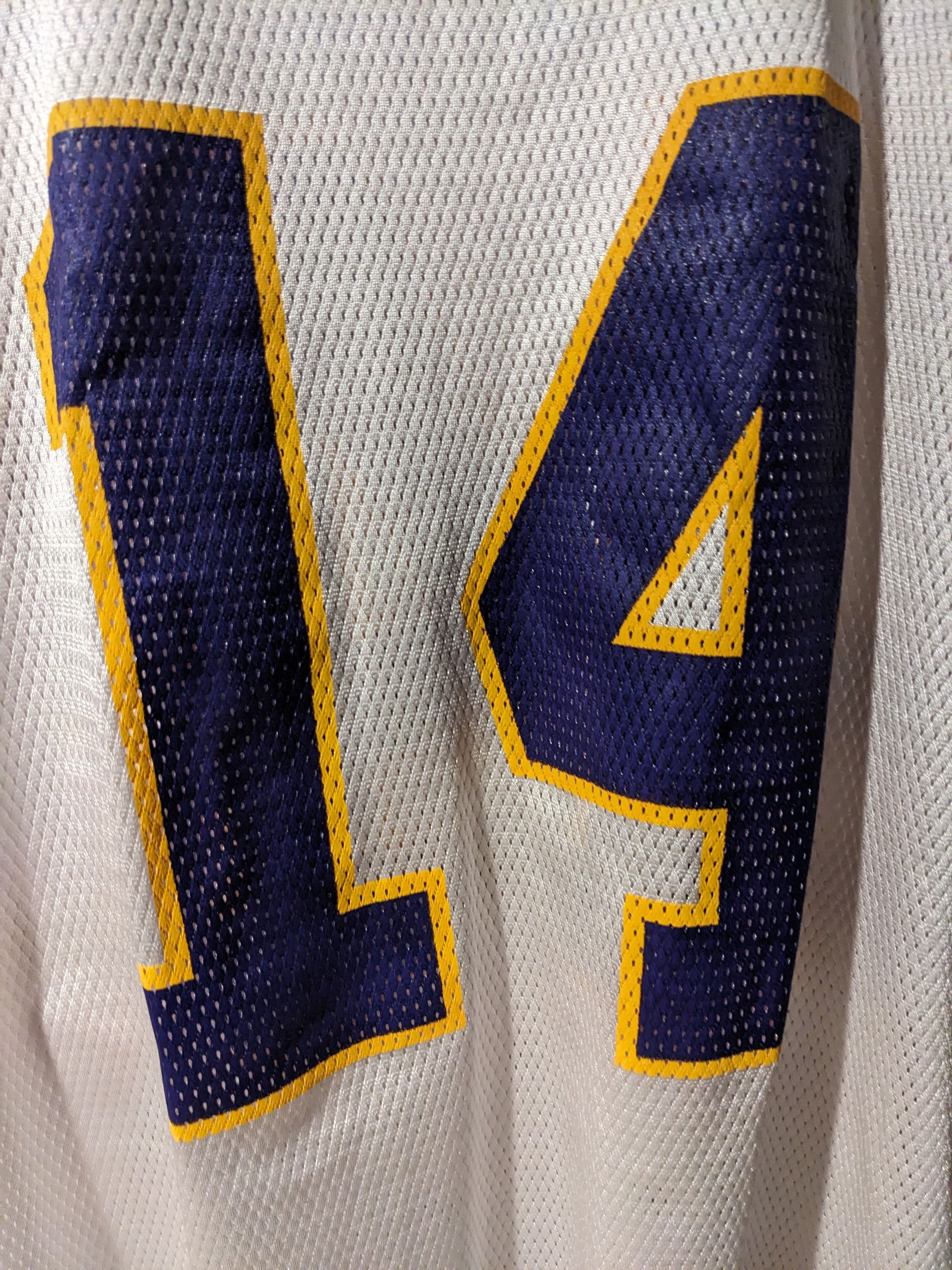 NFL × Vintage Vintage 90s Minnesota Vikings Brad Johnson NFL Jersey Size US L / EU 52-54 / 3 - 4 Thumbnail