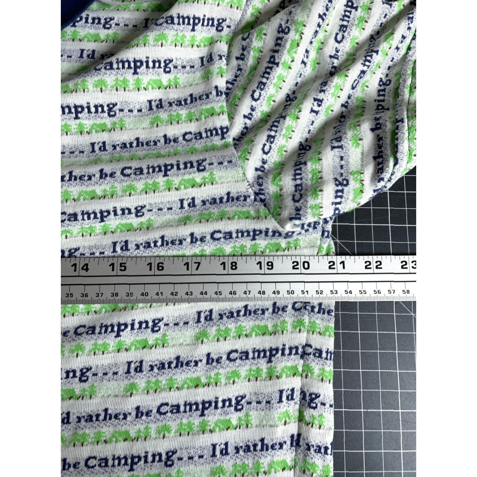 Vintage VINTAGE Polo Shirt Men's 1/4 Zip Camping Green White 90s Outdoor Retro Lightweight Textured Cotton Mix Knit Short Sleeve Regular Large Adult Mens Size US L / EU 52-54 / 3 - 5 Thumbnail