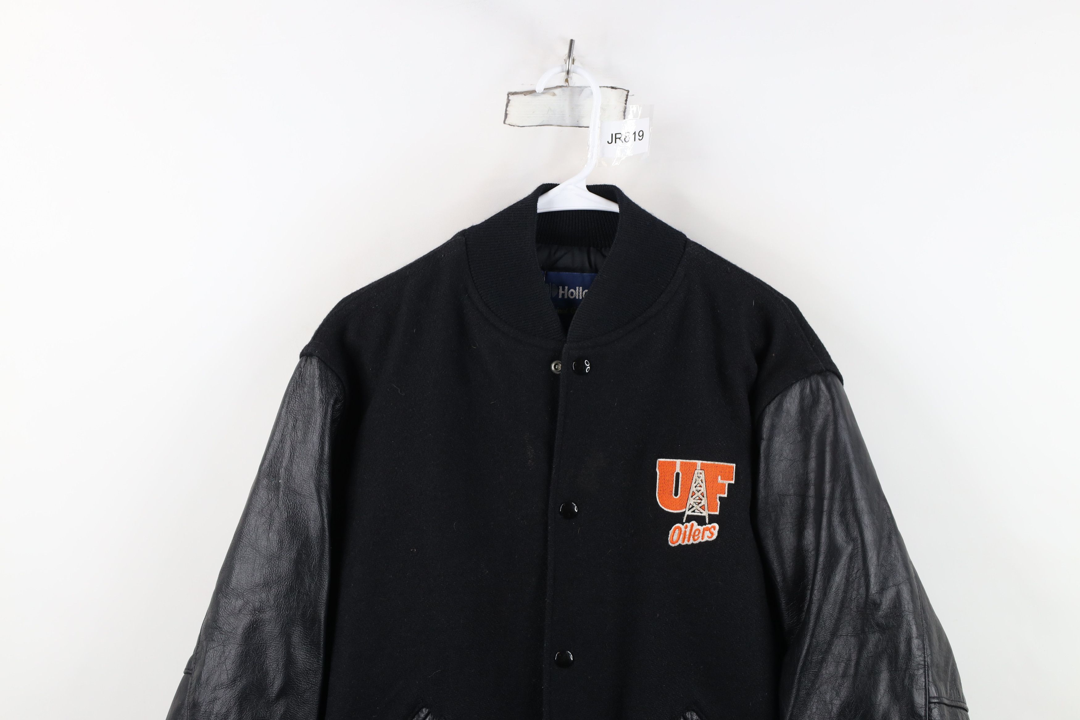 Vintage Vintage 90s University Football Varsity Letterman Jacket Size US M / EU 48-50 / 2 - 2 Thumbnail