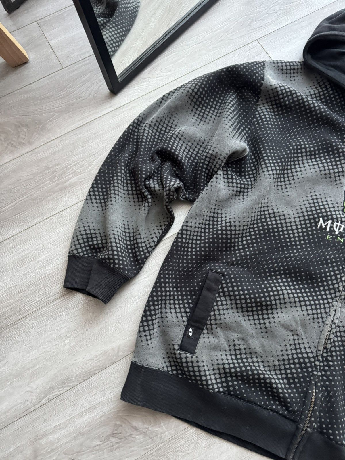 Fox Racing Rare FOX RACING X MONSTER Distressed Zip hoodie Size US M / EU 48-50 / 2 - 4 Thumbnail