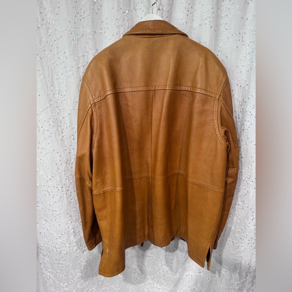 Wilsons Leather Vintage 1986 Wilson's Leather M. Julian Tan Jacket Men's 2XL Size US XXL / EU 58 / 5 - 7 Thumbnail