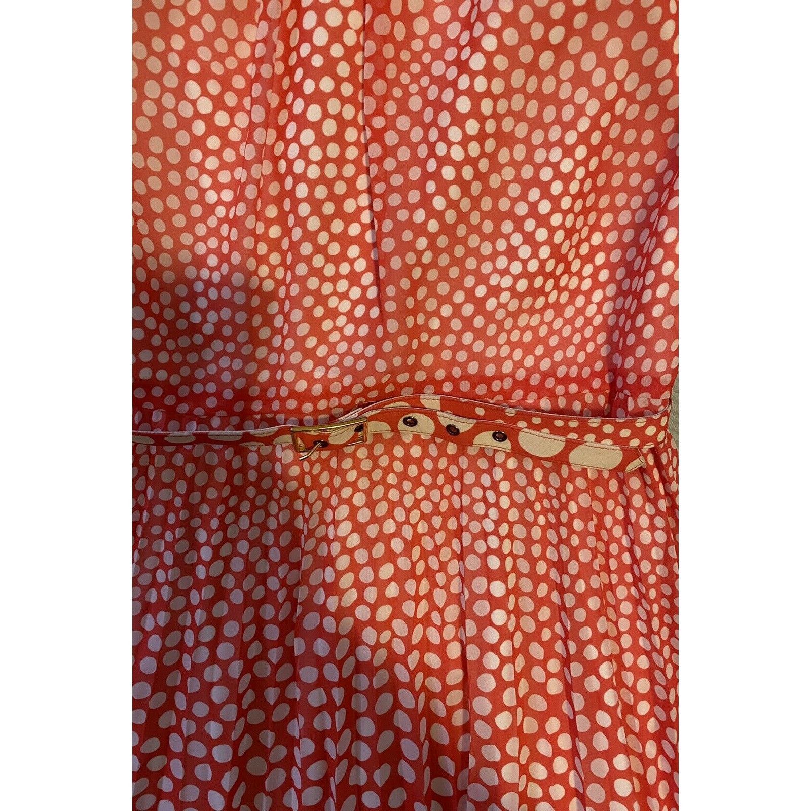 Anthropologie $348 Anthropologie Trina Turk 8 Millicent Dress Red/Orange P Size M / US 6-8 / IT 42-44 - 3 Thumbnail