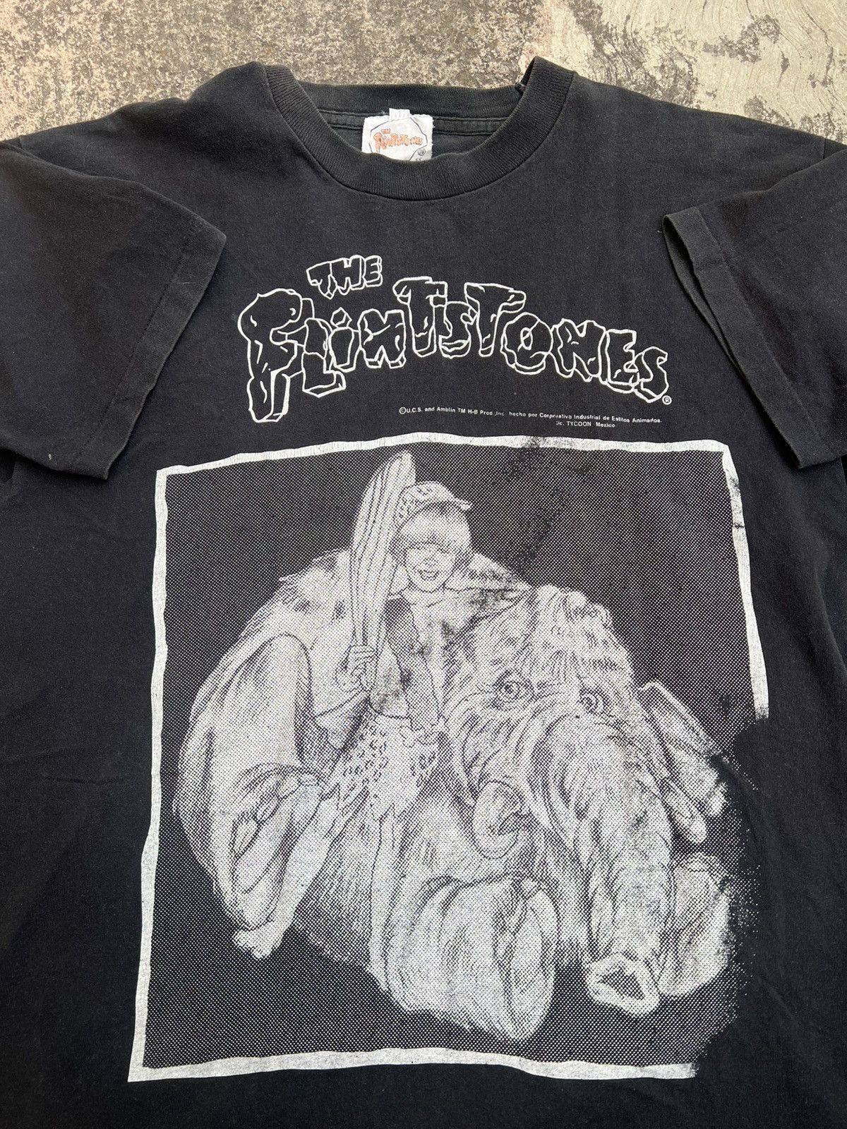 Vintage Vintage 1990s The Flintstones Tee Size US XXL / EU 58 / 5 - 2 Thumbnail