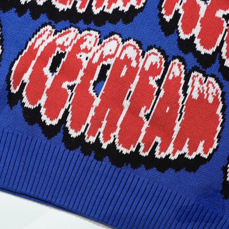 Billionaire Boys Club BBC ICECREAM Flying Dog Bubble Logo Knit Sweater Size US L / EU 52-54 / 3 - 2 Thumbnail