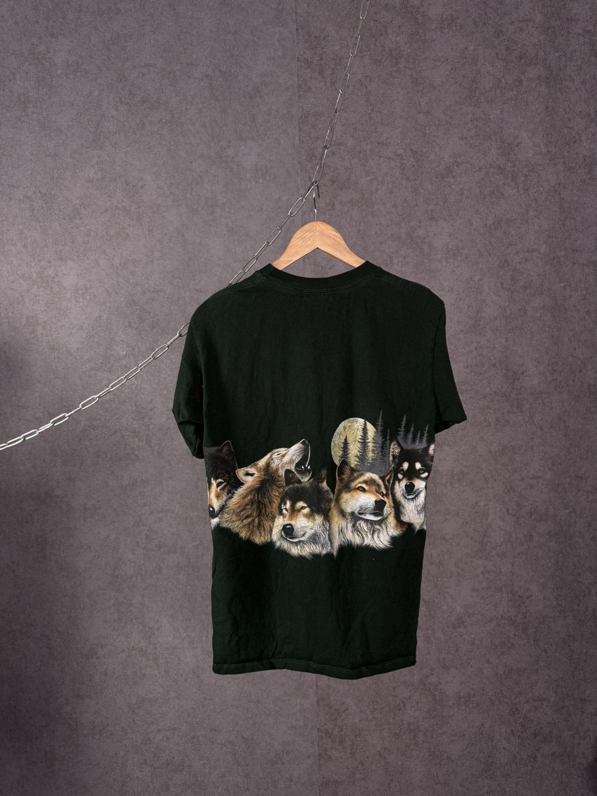 Vintage Wolf vintage animal tee Size US M / EU 48-50 / 2 - 5 Thumbnail