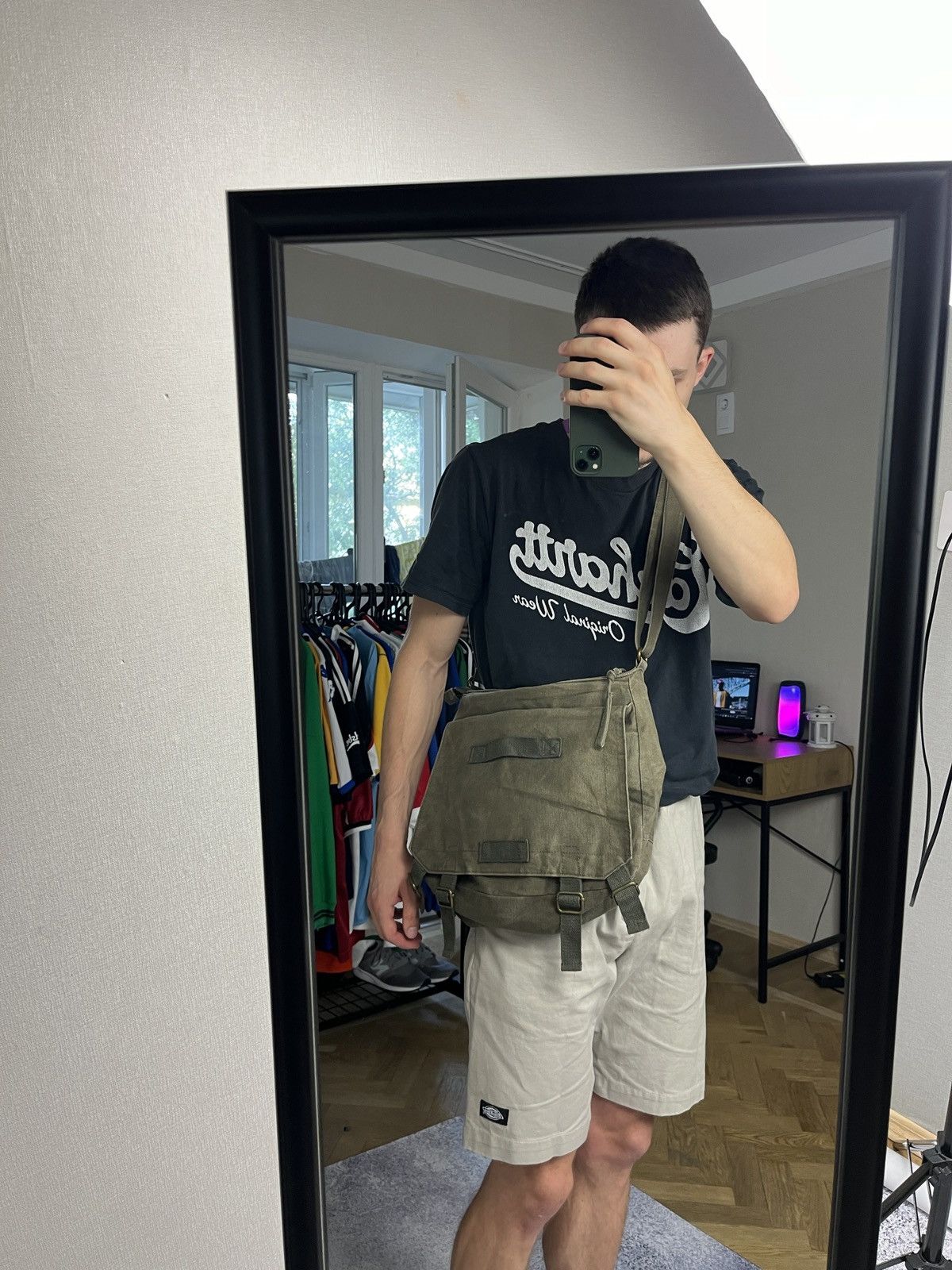 Japanese Brand × Vintage Vintage Japan Style Military Crossbody Shoulder Bag Size ONE SIZE - 2 Thumbnail