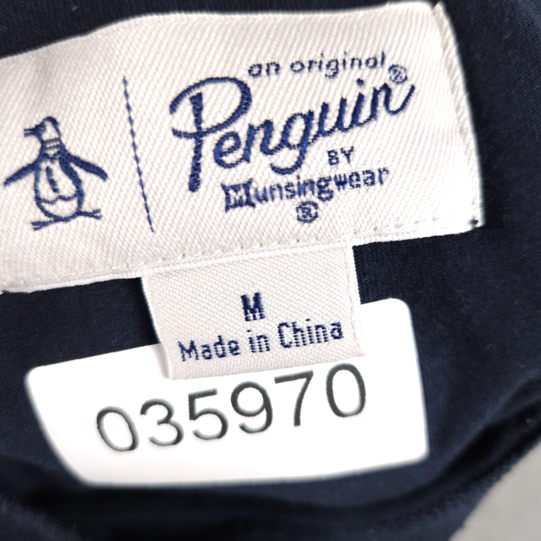 Original Penguin Original Penguin T Shirt Mens Medium Blue Short Sleeve Crew Neck Logo - Vintage? No - Classic Modern Sports American - Adult M Blue Mens Shirt Size US M / EU 48-50 / 2 - 8 Thumbnail