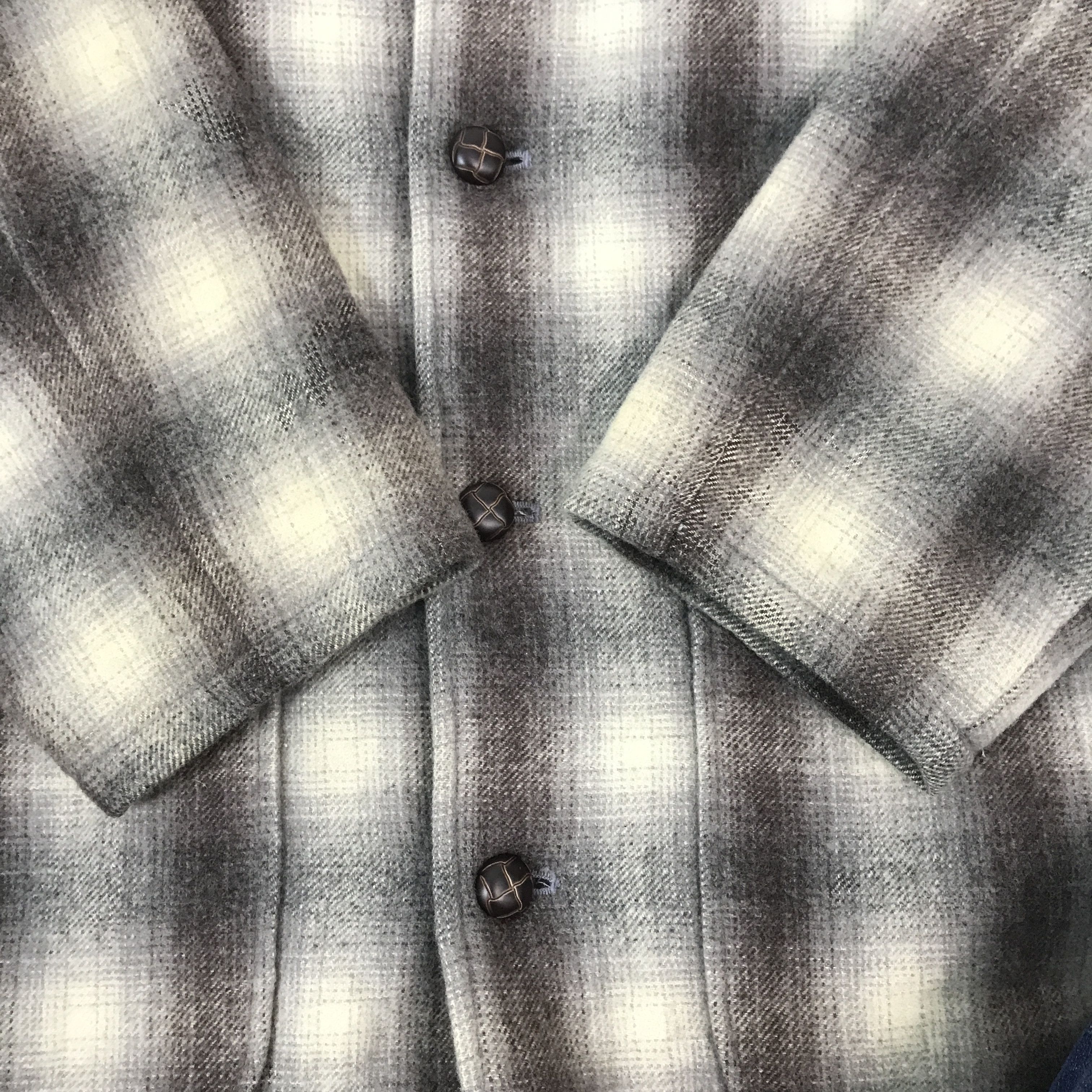 Uniqlo × Vintage Vintage 80s Uniqlo Tartan button Jacket Size US L / EU 52-54 / 3 - 7 Thumbnail
