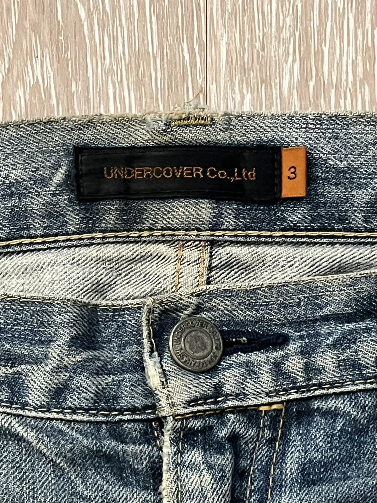 Undercover AW06 Guruguru BBV Bug/Insect Denim Jeans Size US 32 / EU 48 - 11 Thumbnail