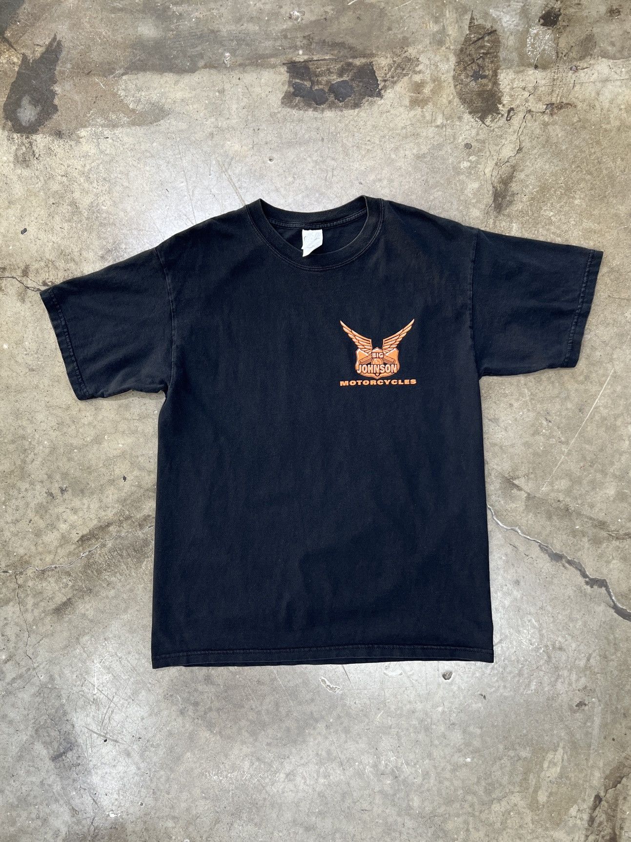 Harley Davidson Vintage 90s Big Johnson Bch Fall Off Parody Motorcycle Large Size US L / EU 52-54 / 3 - 5 Thumbnail
