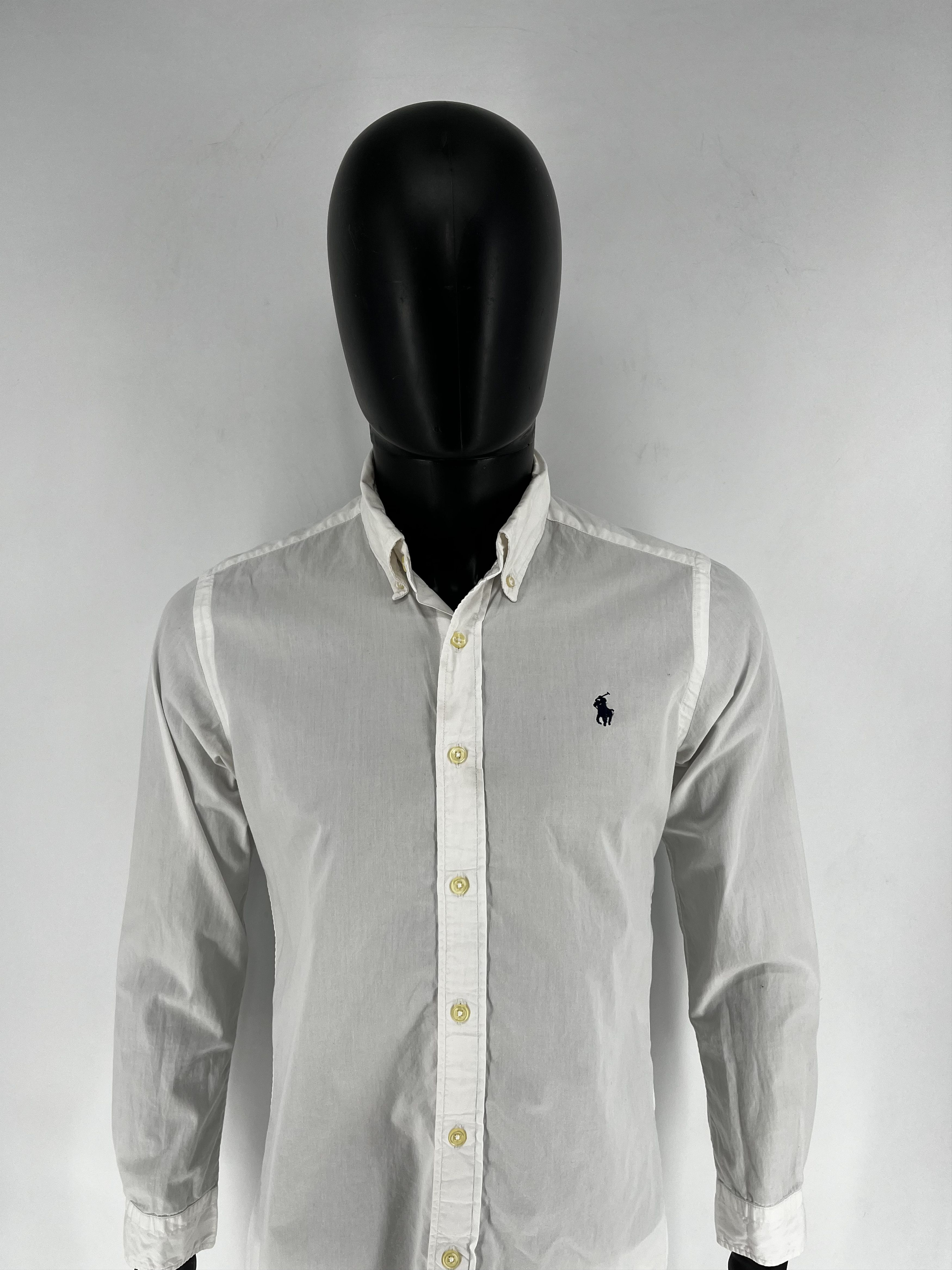 Polo Ralph Lauren × Ralph Lauren Vintage White Shirt Polo Ralph Lauren Size S Rare Size US S / EU 44-46 / 1 - 5 Thumbnail