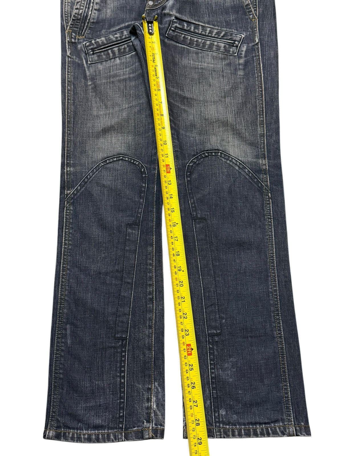 G-Star Vintage 90s G-Star Faded Wash Avant Garde Tactical Straight Size US 31 - 9 Thumbnail
