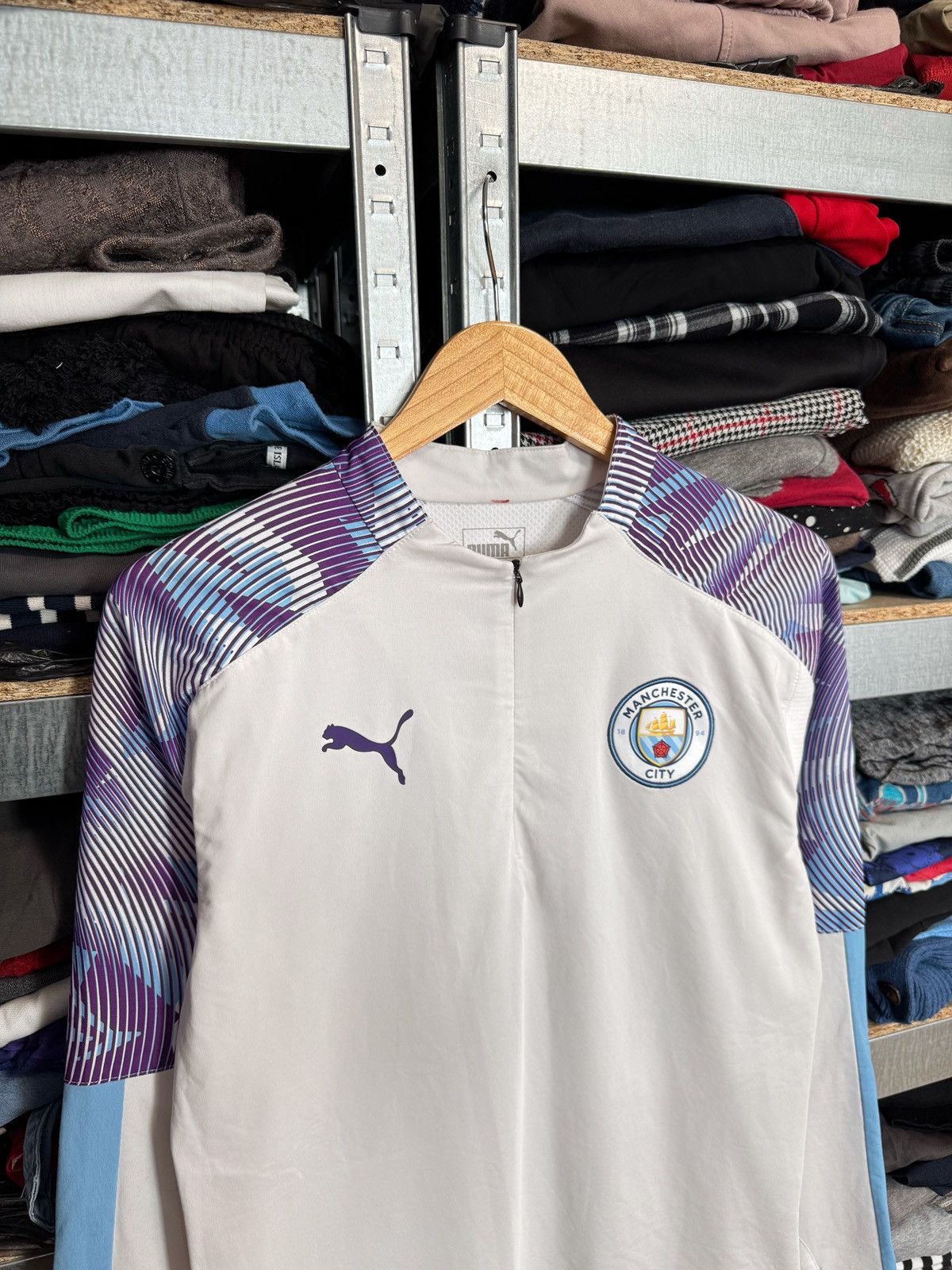 Puma Puma Dry Cell Manchester City 1/4 Zip Long Sleeve Shirt Sz S Size US S / EU 44-46 / 1 - 2 Thumbnail
