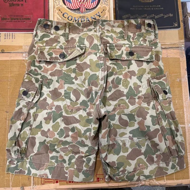 RRL Ralph Lauren RRL Ralph Lauren Old camouflage shorts Size US 32 / EU 48 - 2 Thumbnail