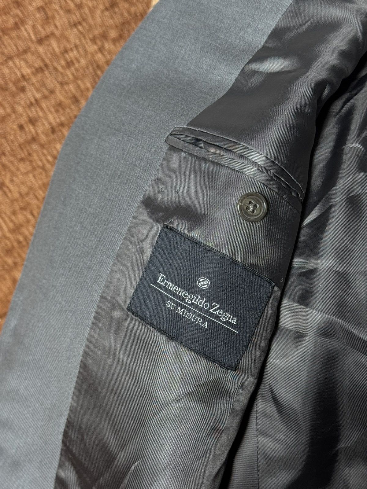 Ermenegildo Zegna Ermenegildo Zegna Suit Jacket size 52 R Size 52R - 5 Thumbnail