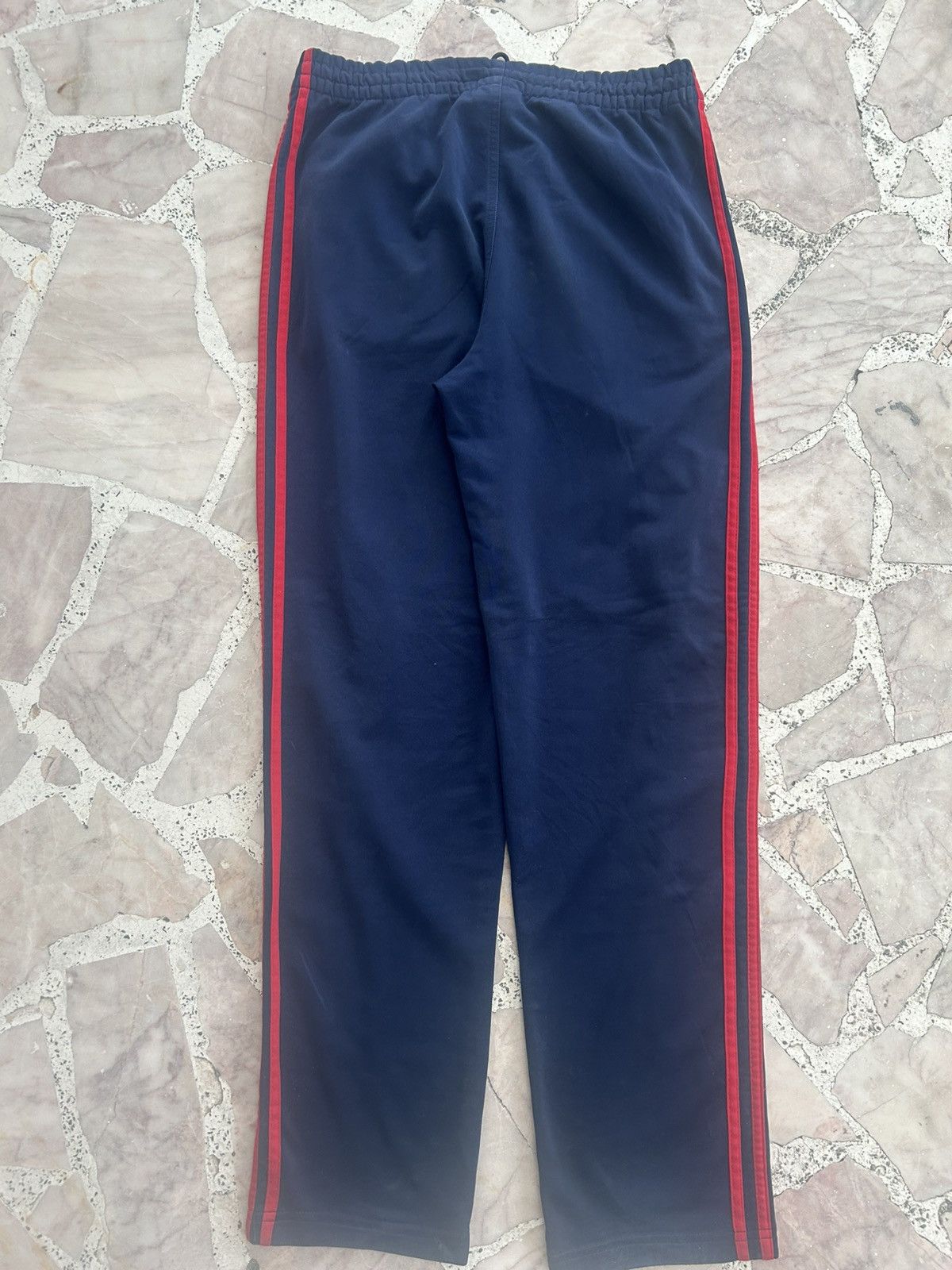 Adidas Adidas Vintage 90s Stripe Blue Red Sweat Pants Size US 30 / EU 46 - 2 Thumbnail
