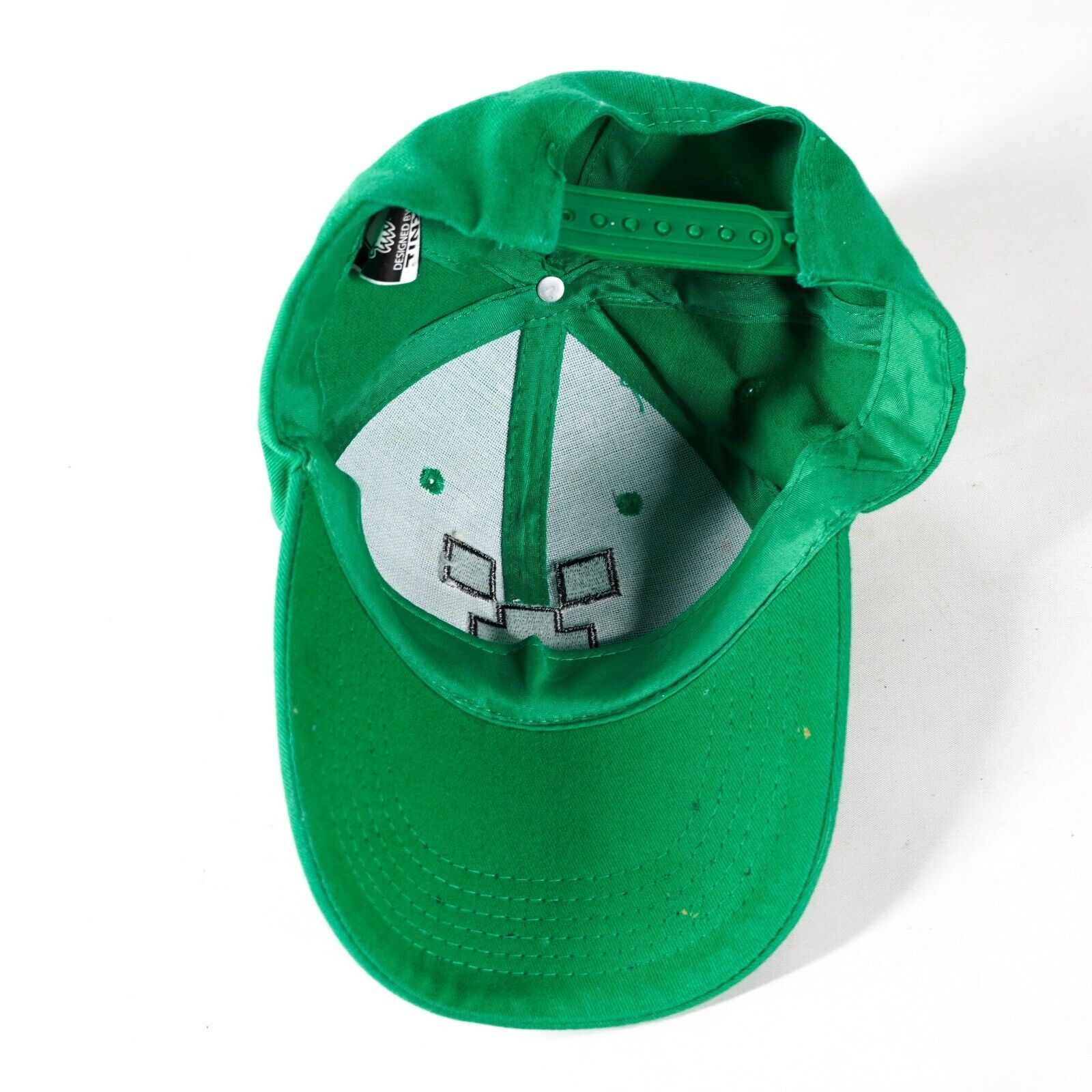 Other Minecraft Game Face Jinx Baseball Hat Visor Cap Green Black Size ONE SIZE - 7 Thumbnail