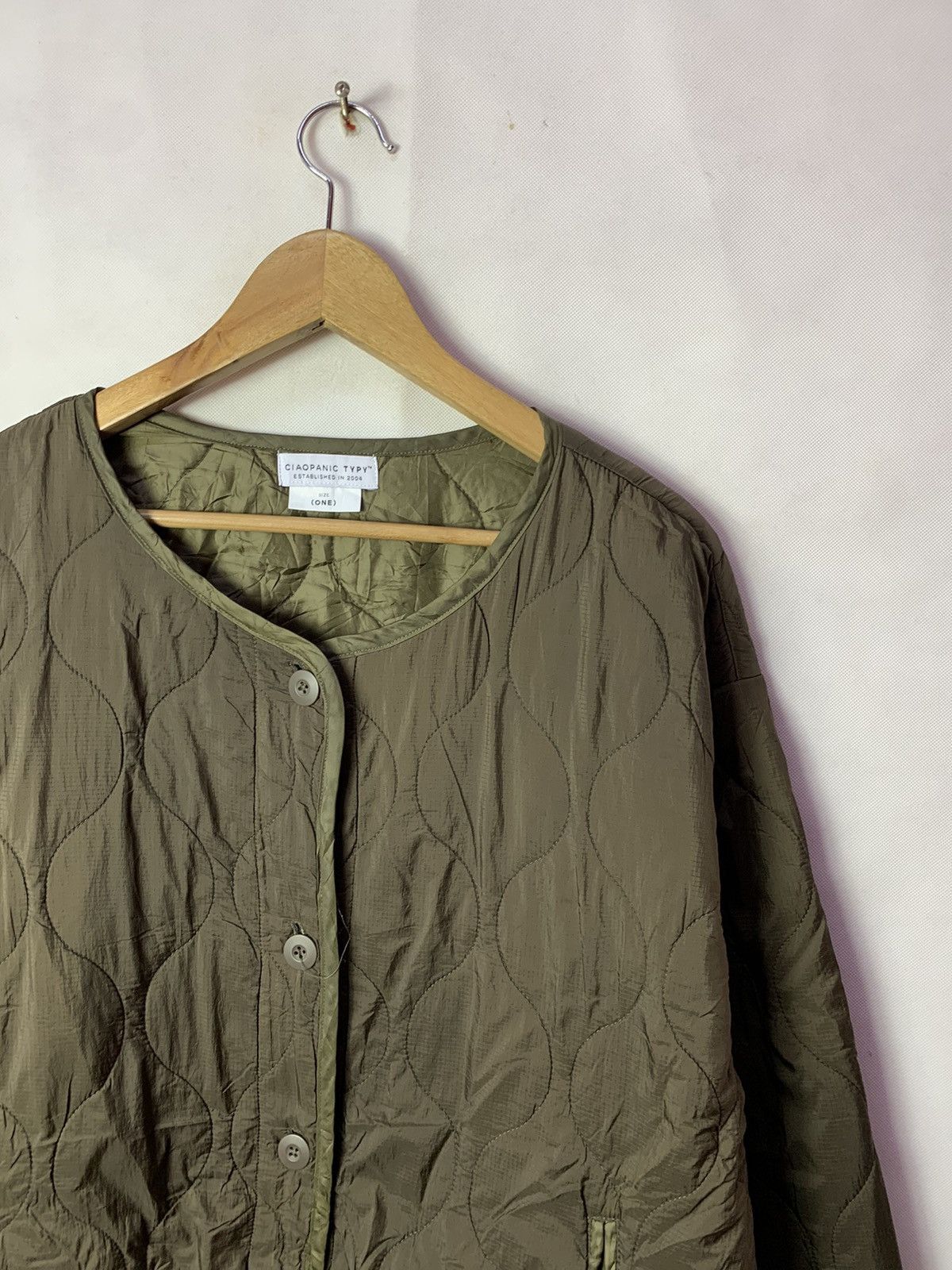 Ciaopanic Rare! Ciaopanic Typy Light Quilted Jacket Size US L / EU 52-54 / 3 - 2 Thumbnail