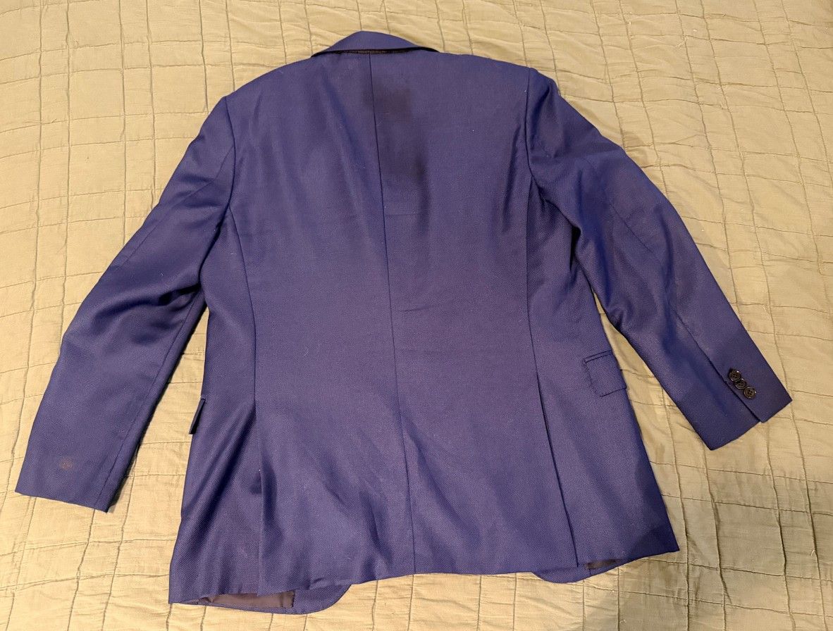 Ermenegildo Zegna Zegna Milano Easy Wool Silk Blazer Size 42R - 5 Thumbnail