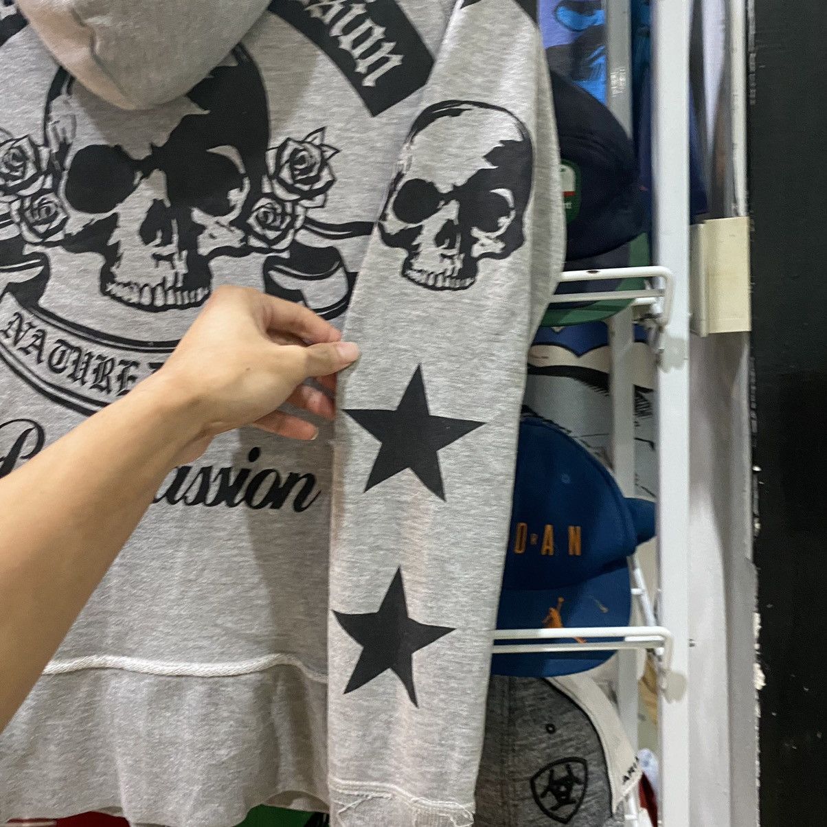 If Six Was Nine Sky Bomber hoodie inspired Hysteric Glamour Punk Bondage Size S / US 4 / IT 40 - 6 Thumbnail