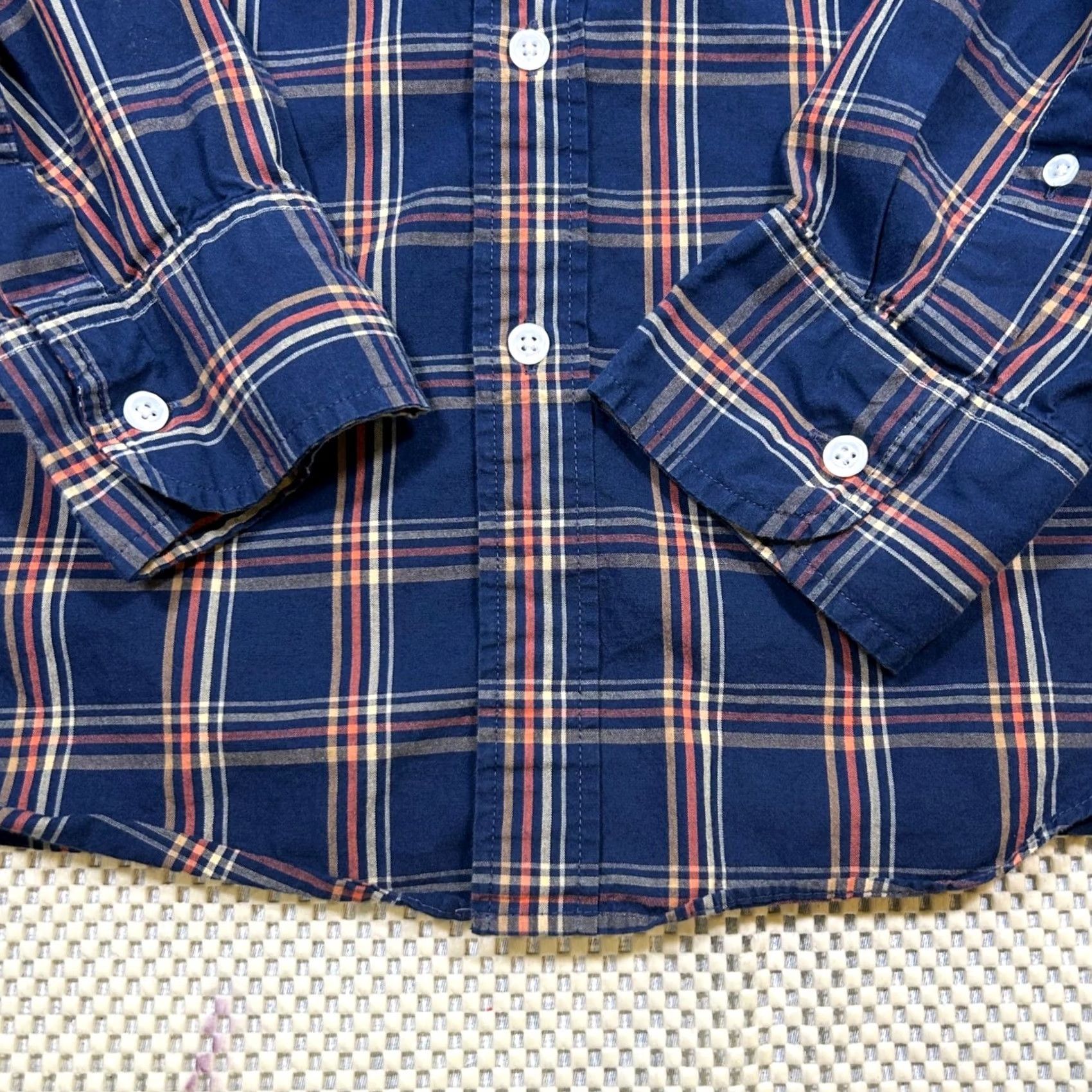 J.Crew J. Crew Mercantile Mens L Flex Shirt Plaid Button Down Long Sleeve Slim Fit Blue Size US L / EU 52-54 / 3 - 4 Thumbnail
