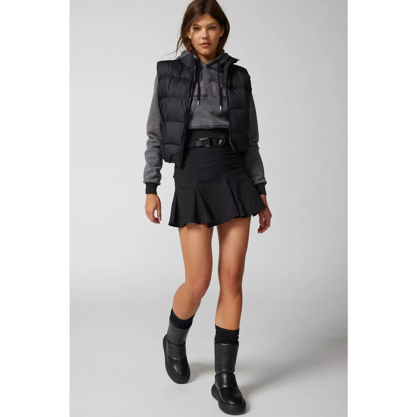 Vagabond Vagabond Aylin Puffer Tall Boot Black Size 38 with Box Size US 8 / IT 38 - 2 Thumbnail