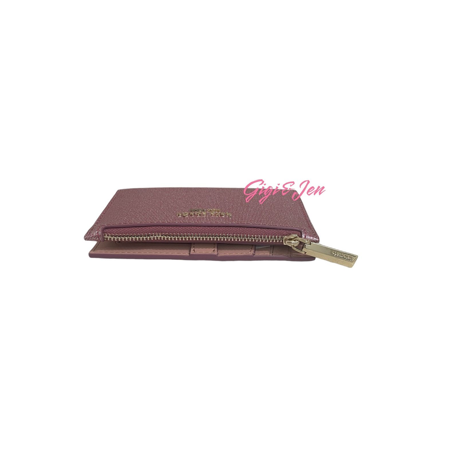 Kate Spade kate spade Leather Card Case Small Slim Wallet Pink Size ONE SIZE - 10 Thumbnail