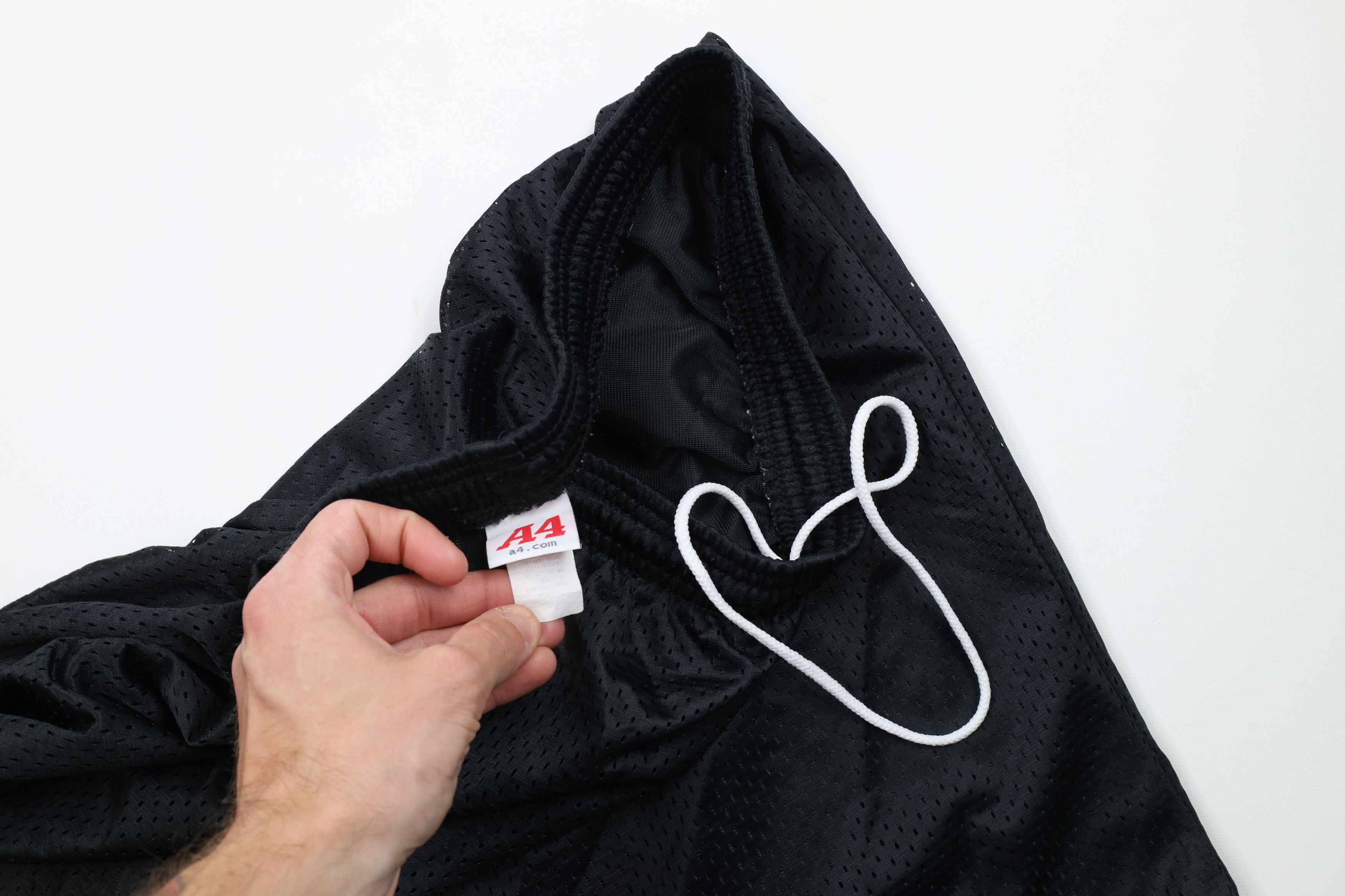 Vintage Vintage 90s Streetwear Above Knee Basketball Shorts Black Size US 36 / EU 52 - 6 Thumbnail