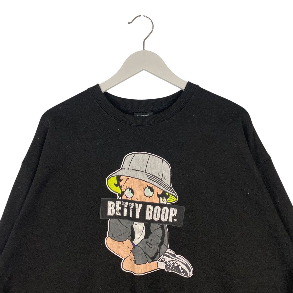 Other Vintage Betty Boop Printed Crewneck Sweatshirt Black Size US L / EU 52-54 / 3 - 4 Thumbnail