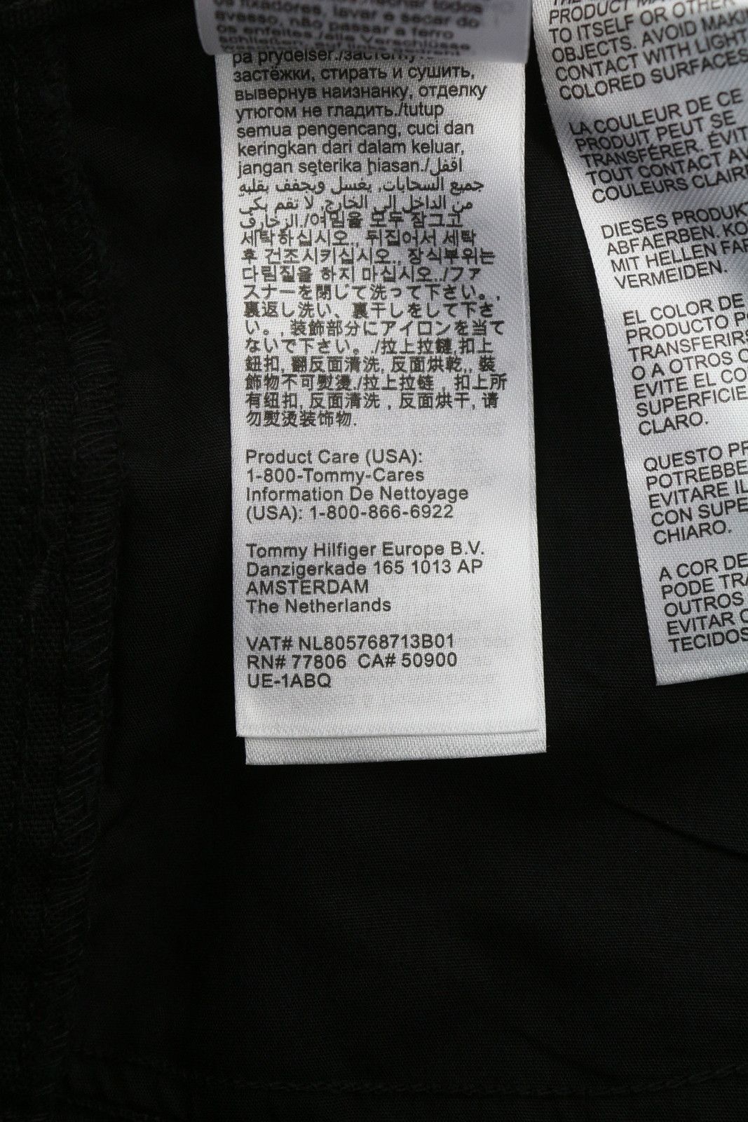 Tommy Hilfiger SKATER CARPENTER W33/L32 Black Cargo Regular 85133 Size US 33 - 7 Thumbnail