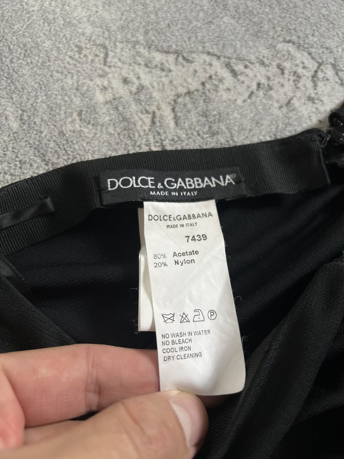 Dolce & Gabbana Dolce & Gabbana Ruched Corset Lace Up Adjustable Skirt Sz 38 Size 26" / US 2 / IT 38 - 6 Thumbnail
