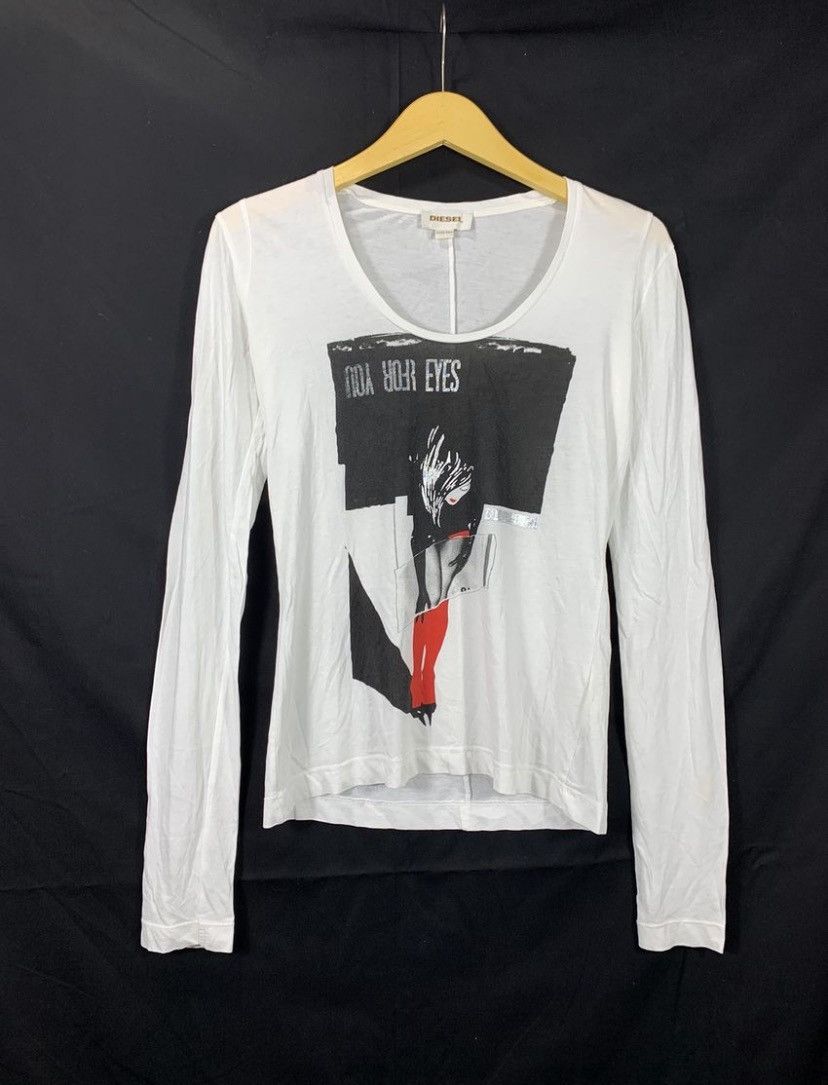 Diesel Crazy Diesel You For Eyes Long Sleeve shirt Size US S / EU 44-46 / 1 - 1 Thumbnail