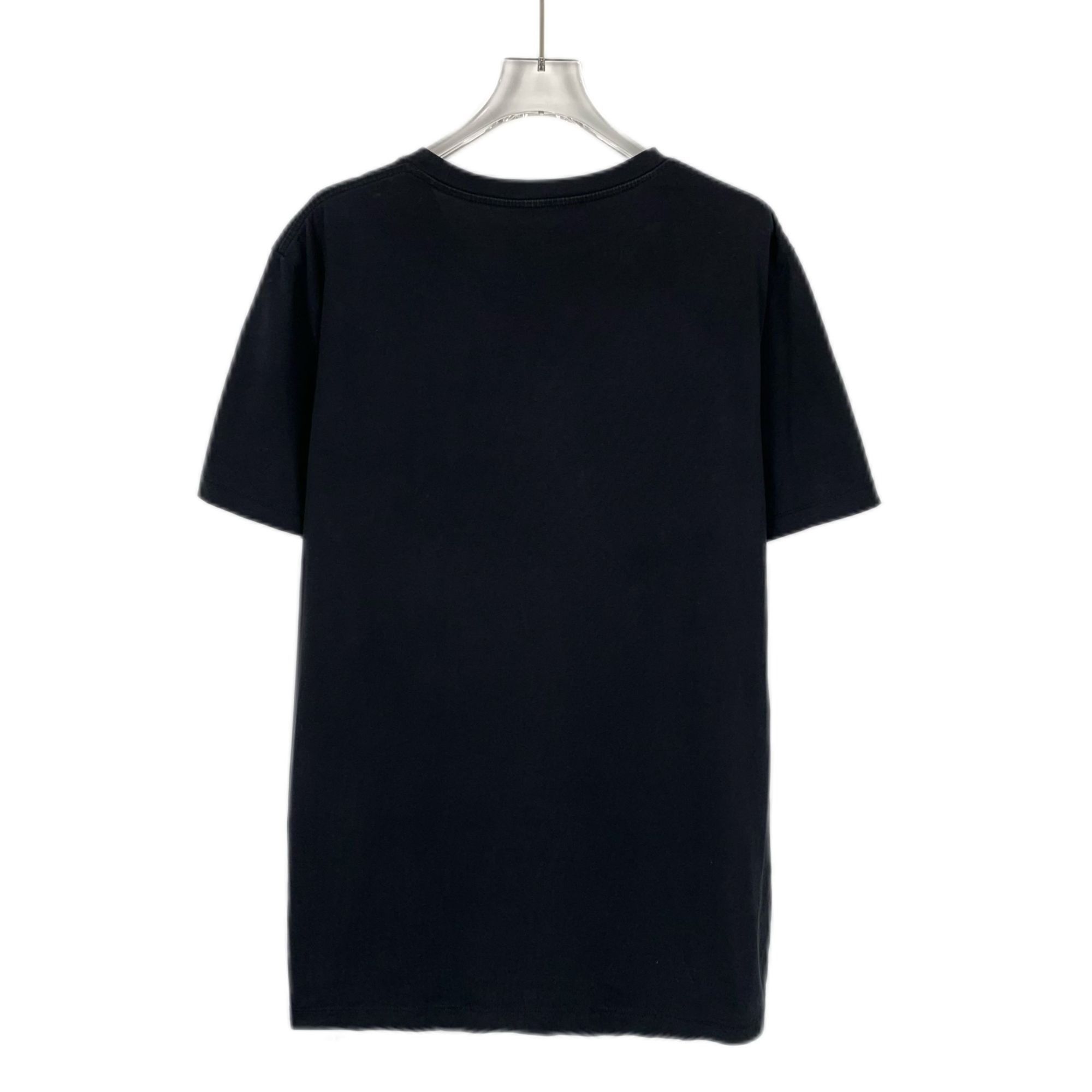 Balmain Balmain Black Logo Letter Printed Cotton Round-Neck Short-Sl Size XXL / US 16-18 / IT 52-54 - 7 Thumbnail