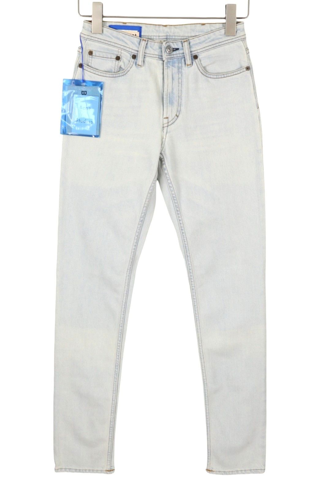 Acne Studios BLA KONST SOUTH W25/L34 Blue Slim Jeans 89062 Size 25" / US 0 / IT 36 - 2 Thumbnail