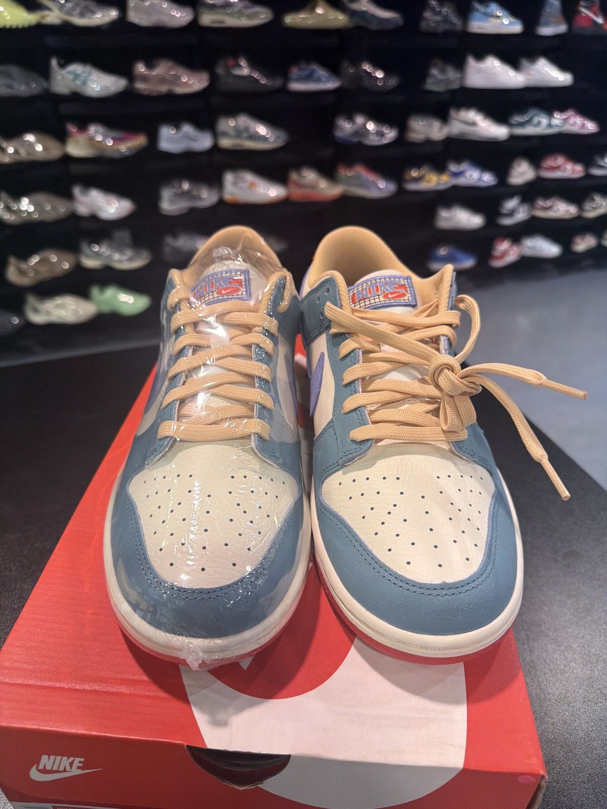Nike Nike Dunk Low Denim Turquoise Size-10.5 Brand New Quick Ship Size US 10.5 / EU 43-44 - 2 Thumbnail
