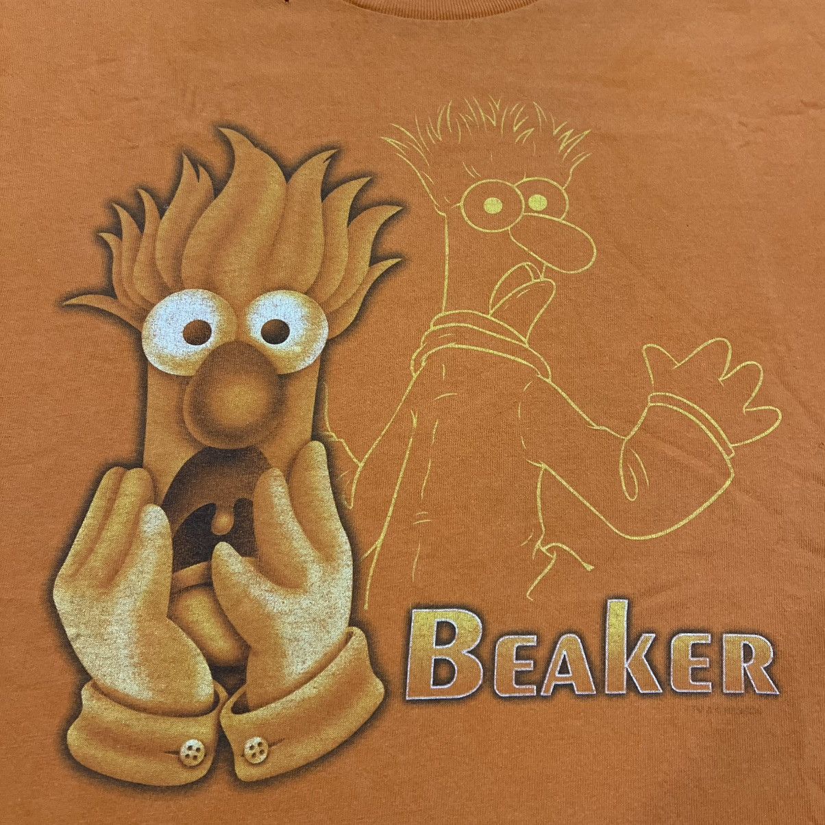 Vintage Faded The Muppets Show Beaker Tees Size US XL / EU 56 / 4 - 2 Thumbnail
