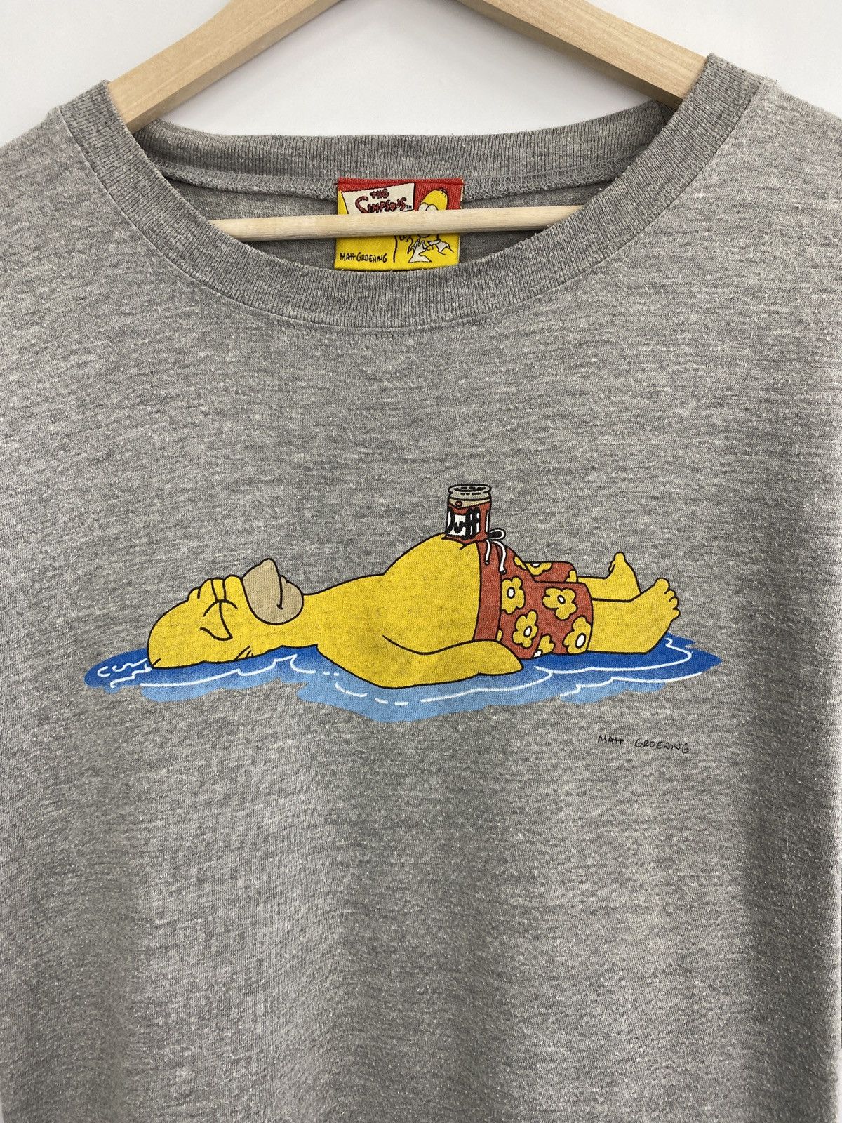The Simpsons × Vintage 🇺🇸 Vintage 90s The Simpsons Matt Groening t-shirt rare Size US XL / EU 56 / 4 - 4 Thumbnail